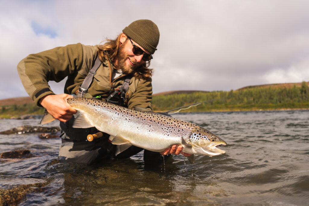Pêche au saumon